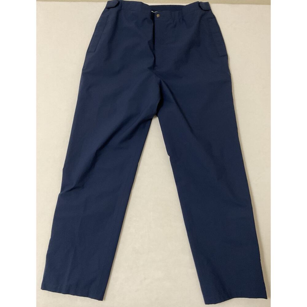 Tourney Gore-Tex Rain Pants Mens XXL Blue Golf Waterproof Windproof Ankle Zip